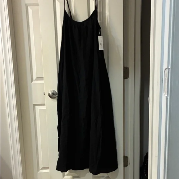 NWT Sol Angeles Black Maxi Dress XL/XXL - Picture 1 of 3